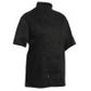 PROCHEF CHEFJACKET S/S BLACK P/C 4 XL