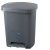 PEDAL BIN 30LT GREY