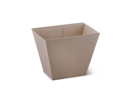 CHIP BOX OPEN KRAFT (E-BOX-CB) (50/500)