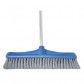 JUMBO INDOOR BROOM HEAD & HANDLE BLUE 450MM