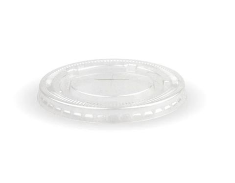 90MM PET CLEAR LRG STRAW SLOT LID (100/1000)