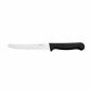 STEAK KNIFE POINT TIP BLACK HANDLE