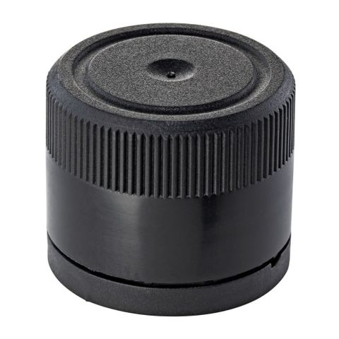 31.5MM BLACK OLEA CAP&PLUG-CC31.5GB