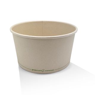 8OZ BIOPBS COATED ICE-CREAM CUP 1000/CTN-IC8