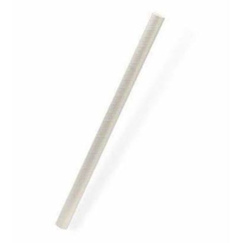PLA WHITE JUMBO STRAW 200MM (100)  2000/CTN  (RB-S08)