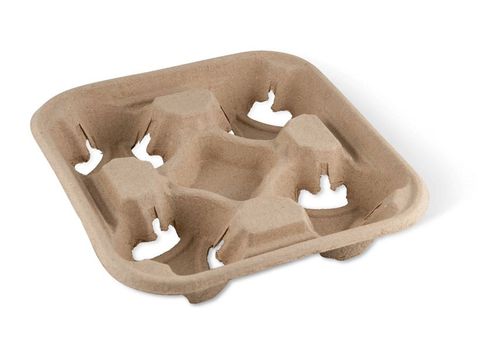 4 CUP DRINK TRAY PULP (150/300)