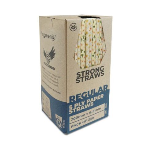 5PLY PAPER STRONG STRAW REG CCC OASIS- PAP5PR22OAS
