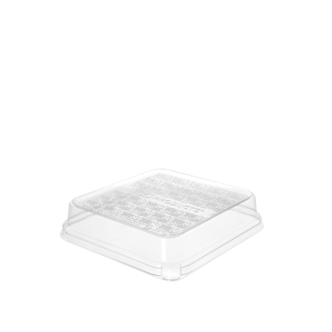 LID FLAT PLA FITS 7 IN SQ TACO CONTAINER