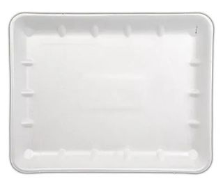 6x5 MARINUCCI WHT SHL FOAM TRAYS (MP65W) (125/500)