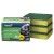 SCOURER & SPONGE  ANTI BACTERIAL 3PK