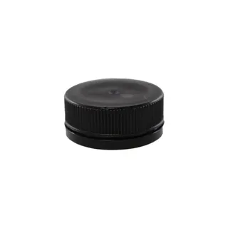 38MM BLACK LID FOR PET BOTTLE (300ML & 500ML  BOTTLE)