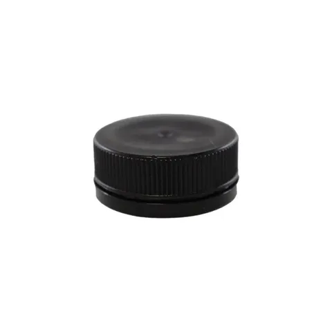 38MM BLACK LID FOR PET BOTTLE (300ML & 500ML  BOTTLE)