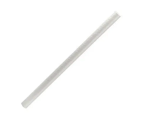 PAPER STRAW JUMBO - WHITE 250/SL  2500/CTN
