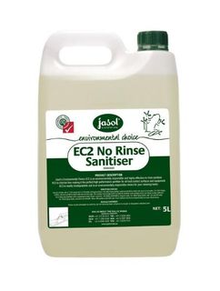 EC2 NO RINSE SANITISER 5L