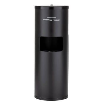 WOW MATT BLACK FLOOR STAND DISPENSER