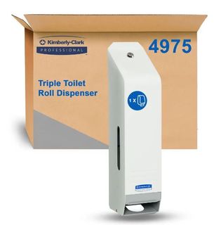 DISPENSER 4975 3 ROLL WHITE ENAMEL