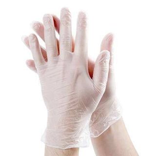 XL CLEAR P/FREE VINYL GLOVES 100/1000
