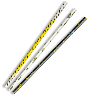 BIOPAK JUMBO FSC MIX ART SERIES STRAW 100/PKT (25/CTN)
