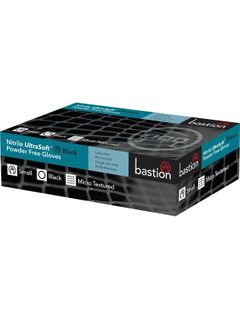 NITRILE ULTRA SOFT BLACK P/FREE SMALL GLOVES 100/1000