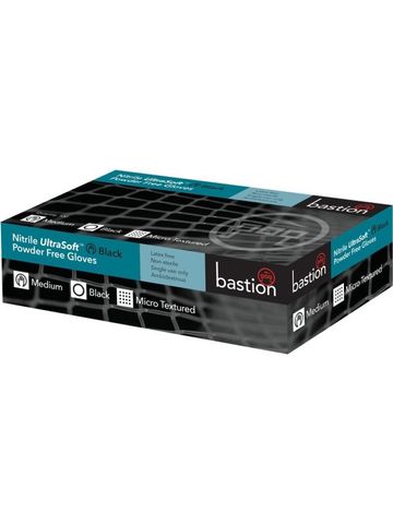NITRILE ULTRA SOFT BLACK POWDER FREE MEDIUM 100/1000