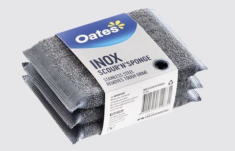 INOX SCOUR N SPONGE SC-008 (EACH) 12/CTN