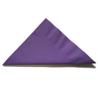 2PLY PURPLE DIN NAPKIN (100)