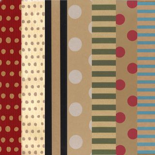 GIFTWRAP KRAFT-PATTERNED