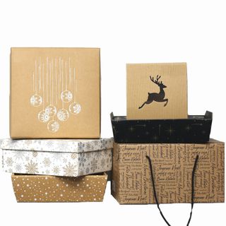 CHRISTMAS BOX & TRAY