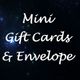 GIFT CARDS & ENVELOPE