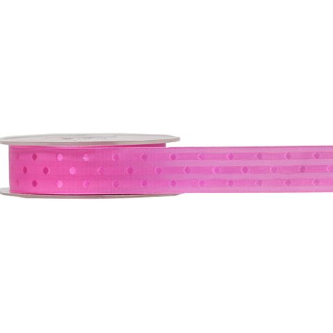 NYLON DOT 25mm x 25Mtr HOT PINK