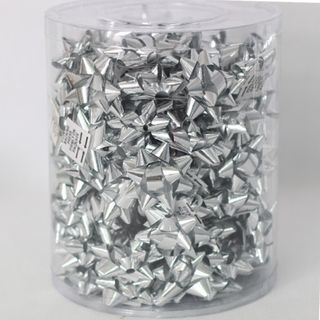 STARBOWS LARGE SILVER (100)