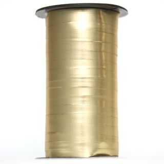 CURLING RIBBON MATT 5mm x 250Mtr GOLD