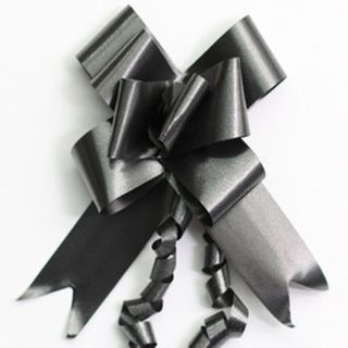 PULL BOW PLAIN 32mm BLACK (PACK OF 100)