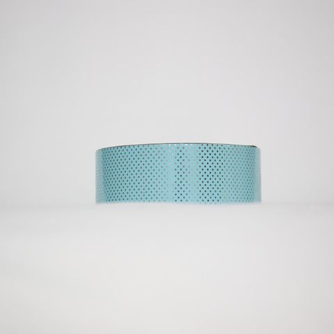 METALLIC DOT 38mm x 50Mtr BLUE/SILVER DOTS