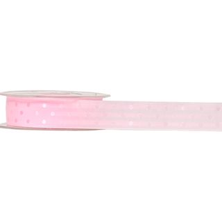 NYLON DOT 25mm x 25Mtr LIGHT PINK