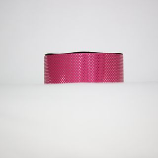 METALLIC DOT 38mm x 50Mtr HOT PINK/SILVER DOT