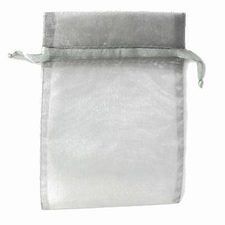 POUCH MEDIUM 17(H) x 12.5(W)cm SILVER (PACK OF 10)