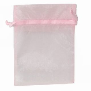 POUCH MEDIUM 17(H) x 12.5(W)cm PINK (PACK OF 10)
