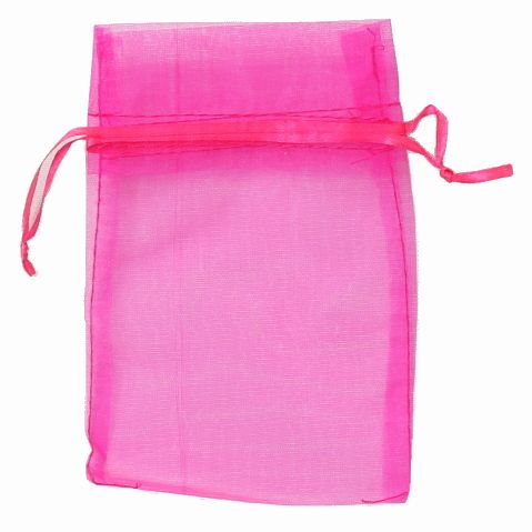 POUCH SMALL15(H) x 10(W)cm HOT PINK (PACK OF 10)