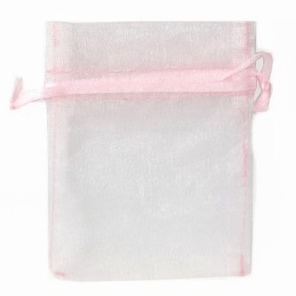 POUCH MINI 10(H) x 7.5(W)cm PINK (PACK OF 10)