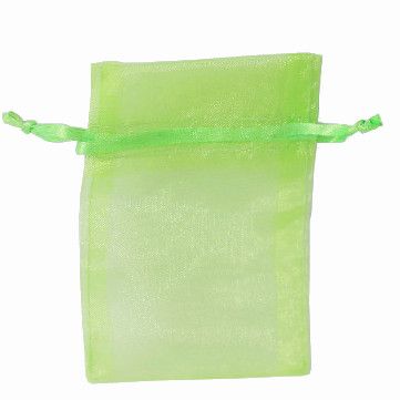 POUCH MINI 10(H) x 7.5(W)cm LIME (PACK OF 10)