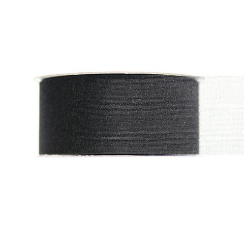 SPARKLE ORGANZA 38mm x 50Mtr BLACK