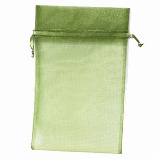 POUCH LARGE 25(H) x 15(W)cm OLIVE GREEN (PACK OF 10)