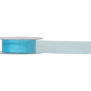 ORGANZA NON WOVEN (SOFIA) 25mm x 50Mtr TURQUOISE