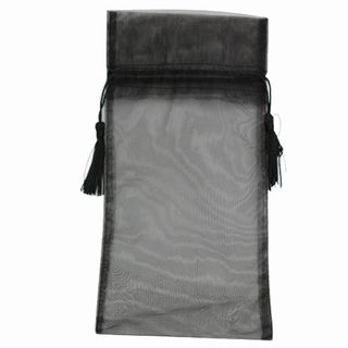 POUCH TASSEL LARGE 25(H) x 15(W)cm BLACK (PACK OF 10)