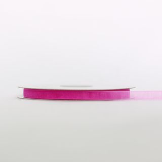 ORGANZA WOVEN EDGE (PETITE SHEER) 07mm x 50Mtr HOT PINK