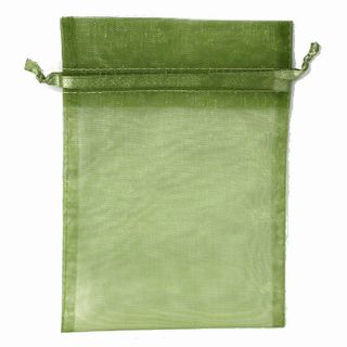 POUCH MEDIUM 17(H) x 12.5(W)cm OLIVE (PACK OF 10)