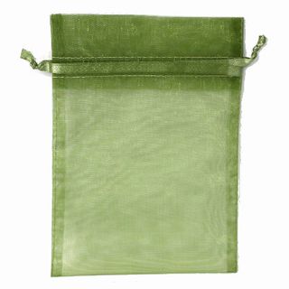 POUCH MEDIUM 17(H) x 12.5(W)cm OLIVE GREEN (PACK OF 10)