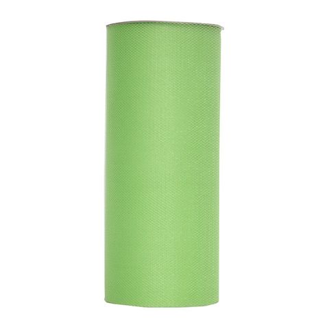 TULLE 150mm x 23Mtr APPLE GREEN