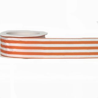 SAVANNAH (SATIN) 38mm x 10Mtr ORANGE (WIRED)